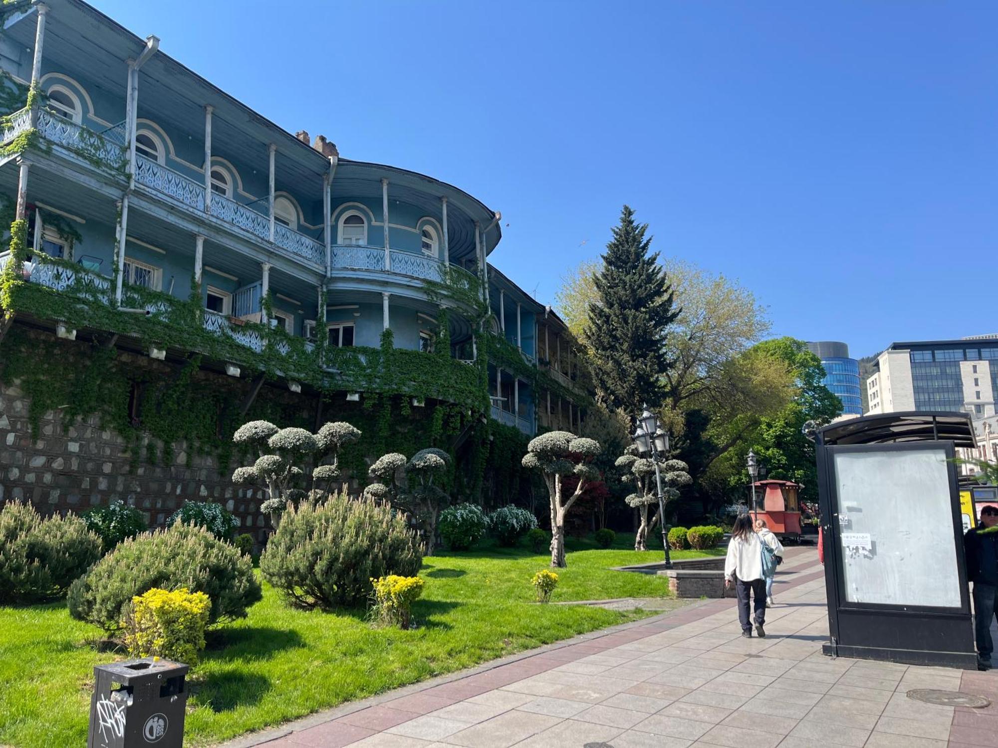 Apartment In Old Tbilisi Orbeliani Square Exteriör bild